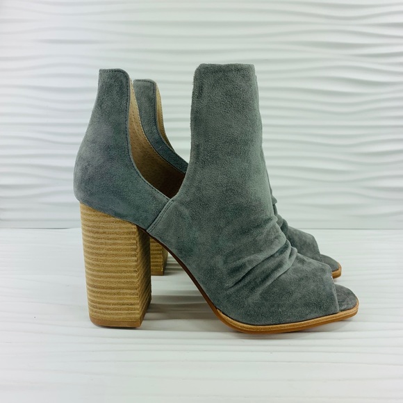 42 gold loyalty open toe bootie